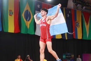 Agustín Destribats se colgó la medalla de oro