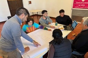 Evalúan intervenciones en distintos sectores de Vera para mejorar el drenaje urbano