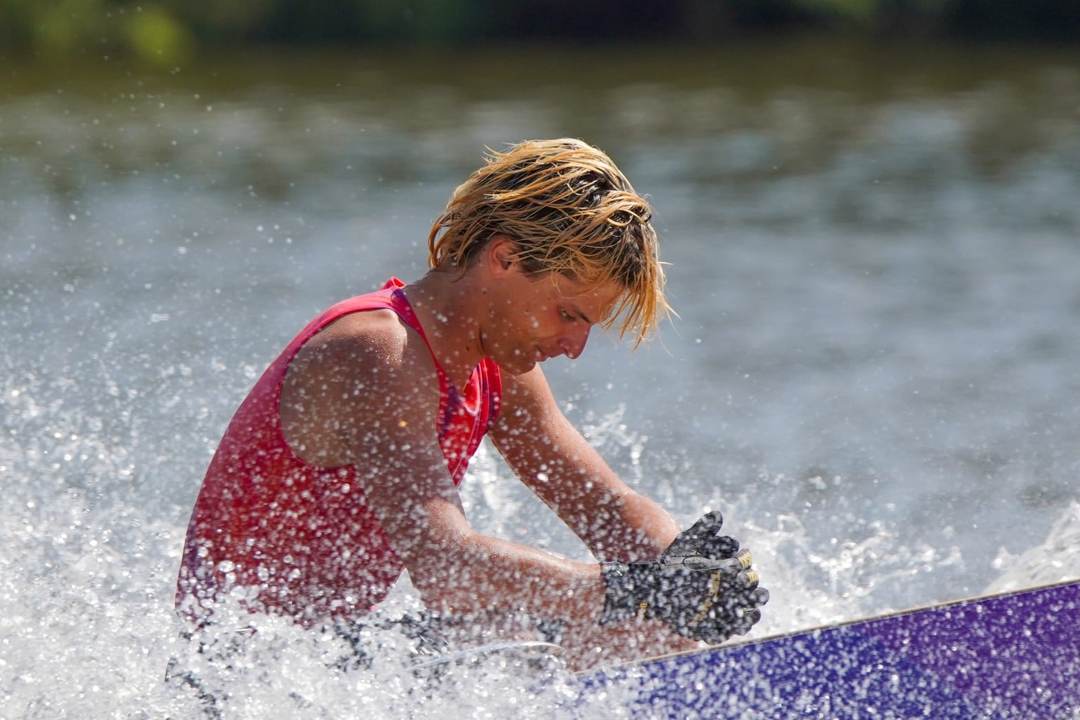 De disputan las clasificaciones de Wakeboard en el Lago del Parque del Sur de Santa Fe. 
