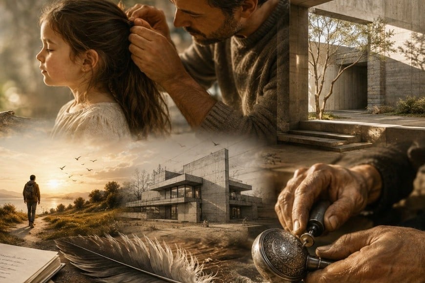 "Así como las aves reafirmaban sus lazos mediante la limpieza mutua, nosotros renovamos nuestros vínculos con gestos de atención y palabras. Peinar el cabello a una hija, acomodar la ropa de un amigo antes de una foto o sugerir una corrección son maneras de cuidarse (...)".