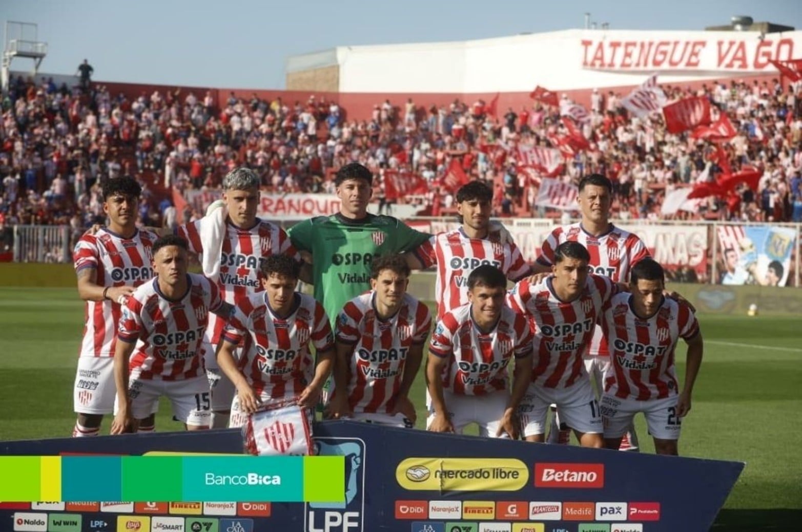 La formación titular de Unión. 