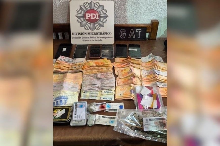 Algunos de los elementos incautados. Foto: El Litoral