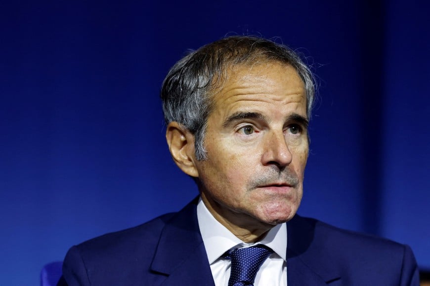 International Atomic Energy Agency Director General Rafael Grossi looks on, on the opening day of the IAEA General Conference at the agency's headquarters in Vienna, Austria, September 14, 2026. REUTERS/Lisa Leutner