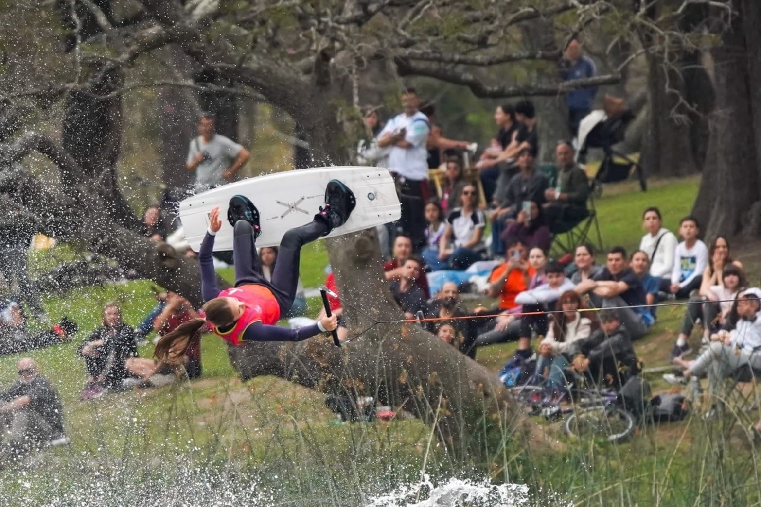 Water Ski en el Parque del Sur
