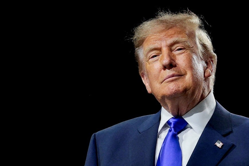 U.S. President Donald Trump attends the Republican National Midterm Convention in Dallas, Texas, U.S., September 9, 2026. REUTERS/Evan Vucci
