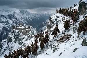 Alejandro Magno conquistó el último reducto sogdiano sacrificando guerreros.