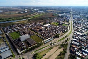 El hecho ocurrió en el barrio San Pantaleón, detrás del Cementerio Israelita. Foto: El Litoral