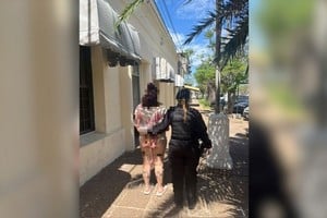 La mujer terminó en una celda. Foto: El Litoral
