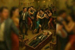 ¡Pobre el Negrito Carmona, la que se armó en su velorio!