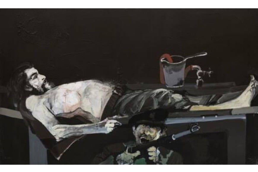 Carlos Alonso: La pintura de “Lección de anatomía”.