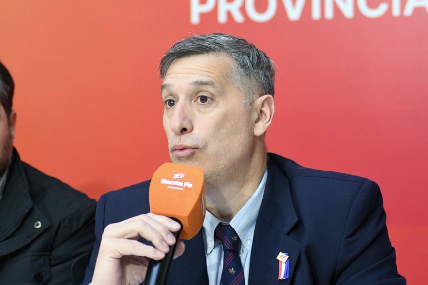 El ministro de Economía provincial, Pablo Olivares. Flavio Raina