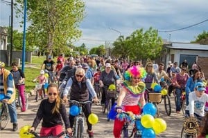 San Jerónimo Norte: vuelve la tradicional bicicleteada solidaria del Club de Leones