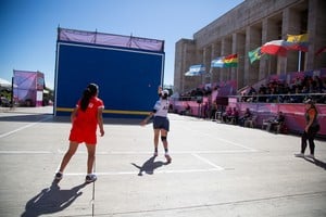 El Frontball desde el Monumento a la Bandera. Crédito: Juegos Suramericanos
