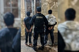 Los involucrados quedaron a disposición del fiscal en turno. Foto: Gentileza