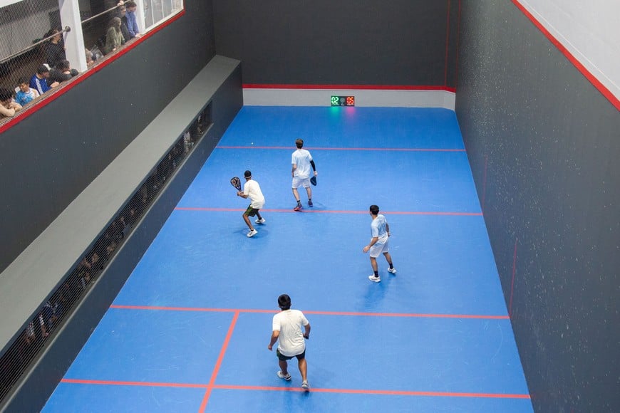 Esta semana comenzaron los deportes de raqueta o paleta. Crédito: Juegos Suramericanos