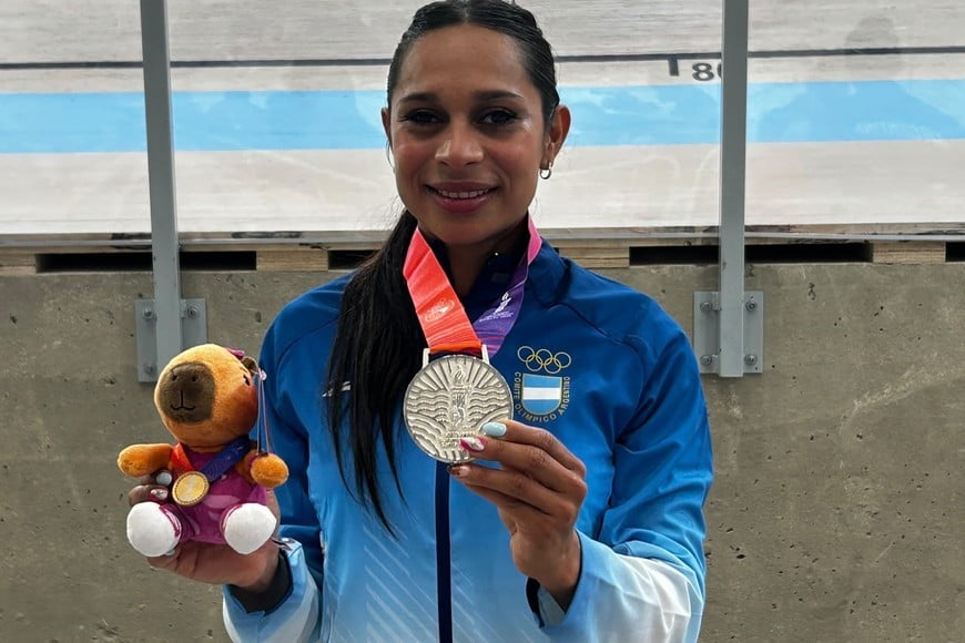 Natalia Vera tras su participación en los Juegos Suramericanos Santa Fe 2026. Fotos: Tomás Bertero