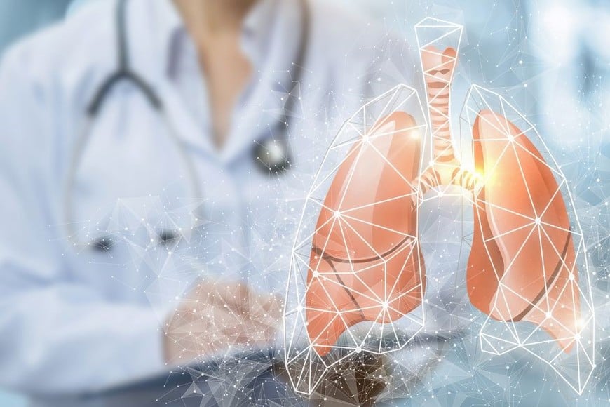 Las enfermedades pulmonares pueden afectar diferentes partes del aparato respiratorio