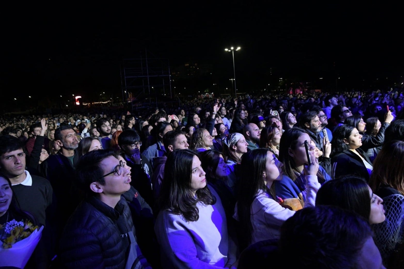 Fan Fest de la jornada 10 de los Juegos Suramericanos 2026.