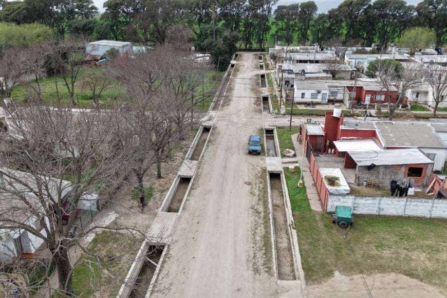 Canales, alcantarillas y desagües: las obras que avanzan en nueve localidades de Iriondo