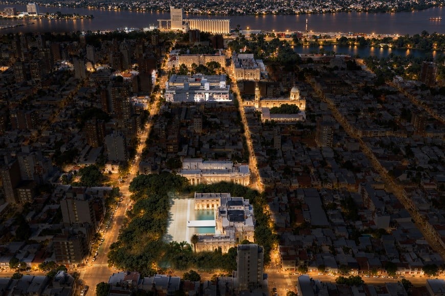 Sombra y agua. El proyecto ganador para transformar la Plaza Italia. Gentilez.