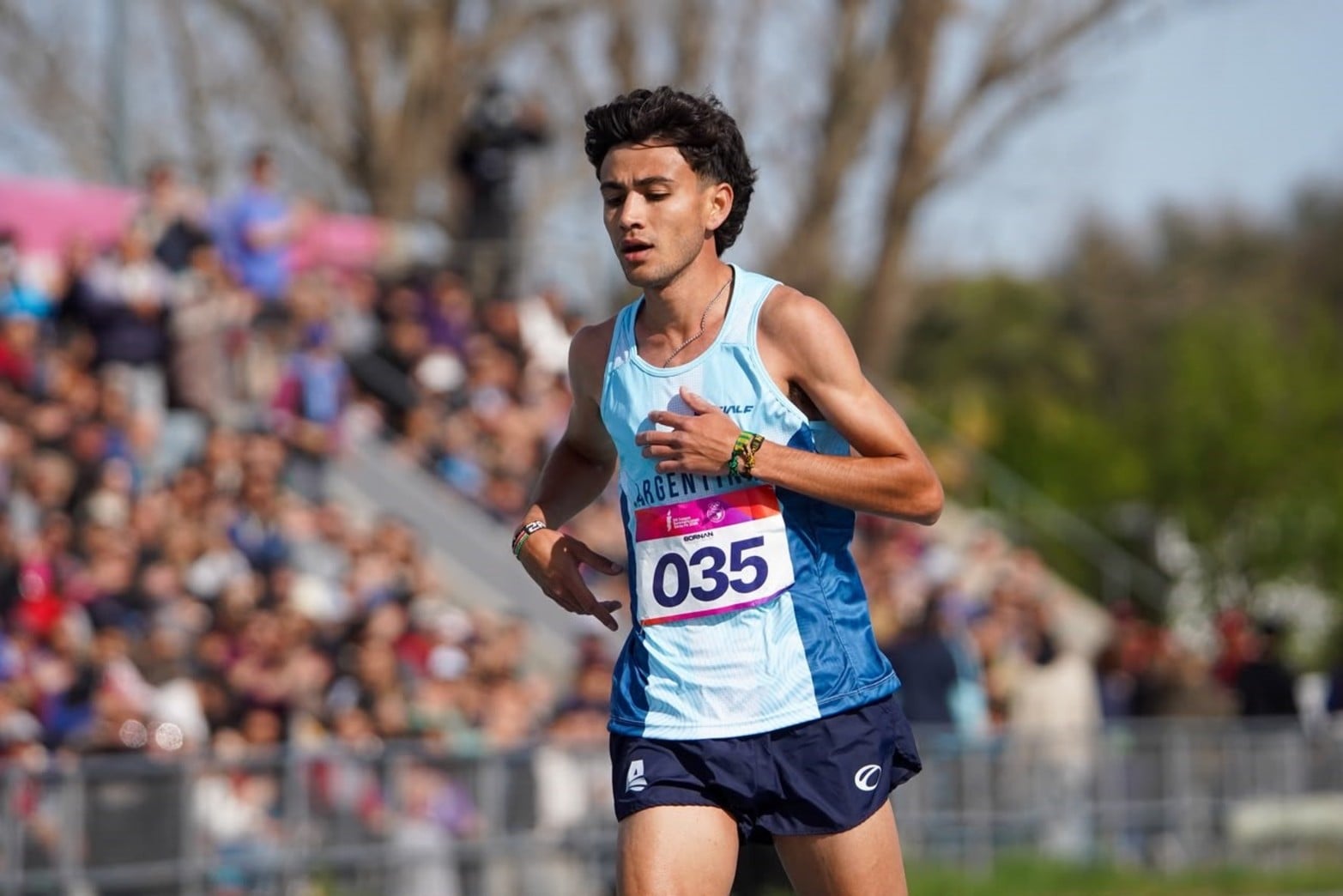 Buena performance del joven argentino.