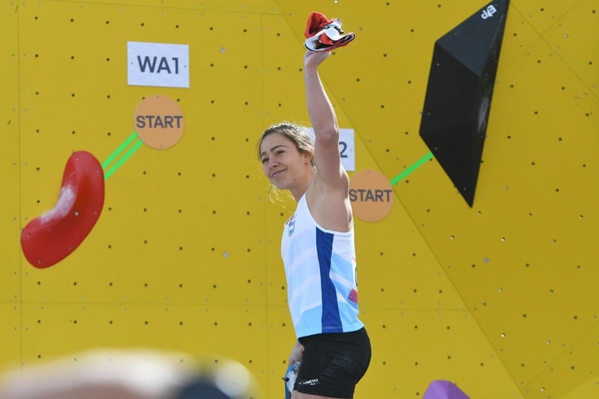 El tercer lugar fue para la argentina María Valetina Aguado.