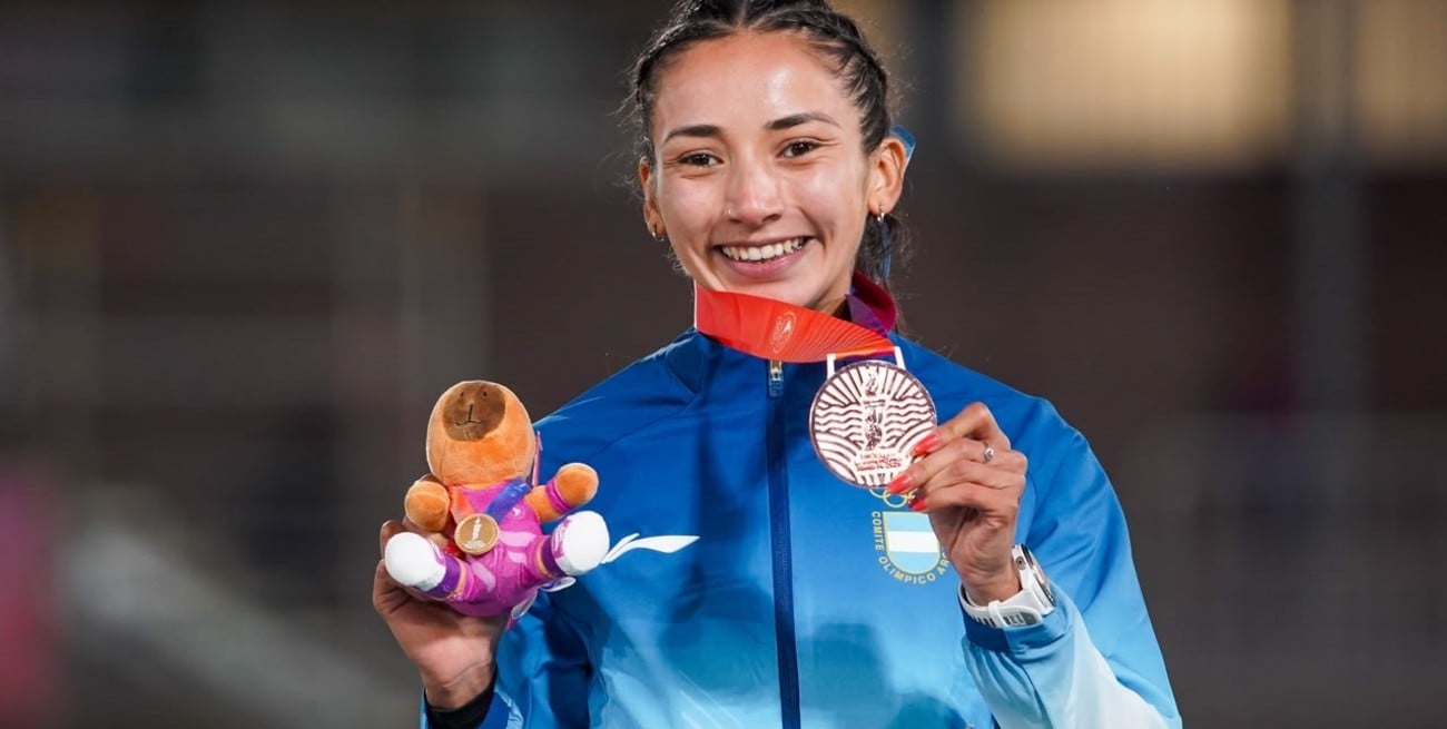 Nélida Peñaflor: el detrás de escena de la atleta que hizo historia y lleva a su familia en cada carrera
