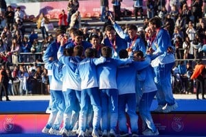 Día de medallas doradas en el hockey argentino. Foto: Fernando Nicola