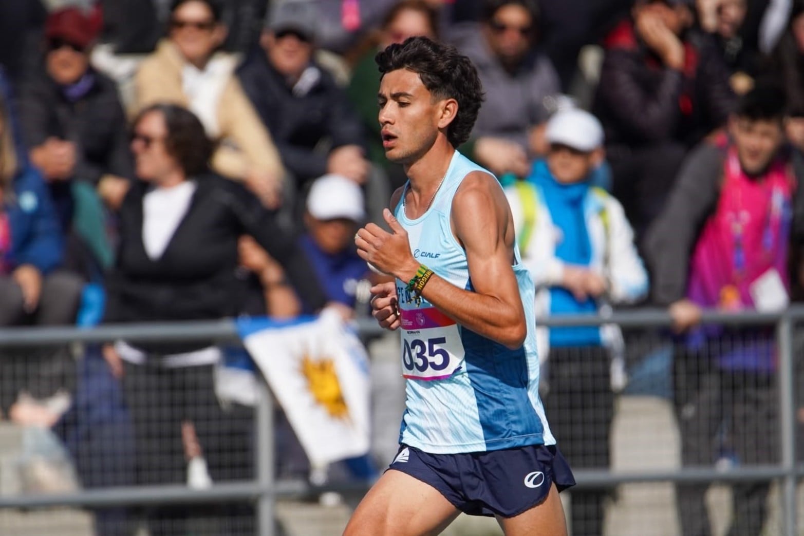 El argentino Matías Reynaga ganó la plata. 