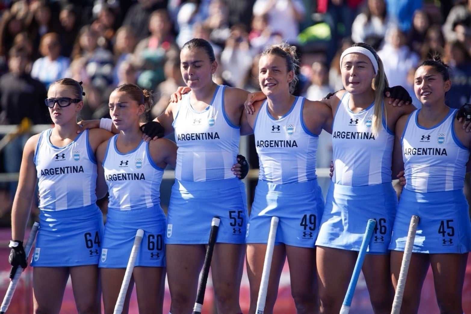 En fotos: Las Leonas vs Chile por el oro de los Juegos Suramericanos.