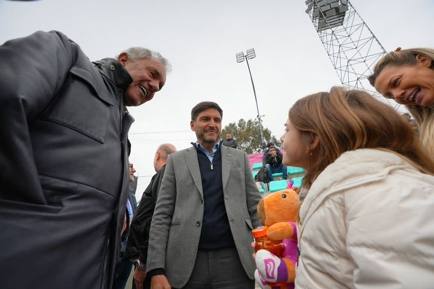 El ex gobernador bonaerense recorrió las instalaciones del CARD junto a Pullaro.