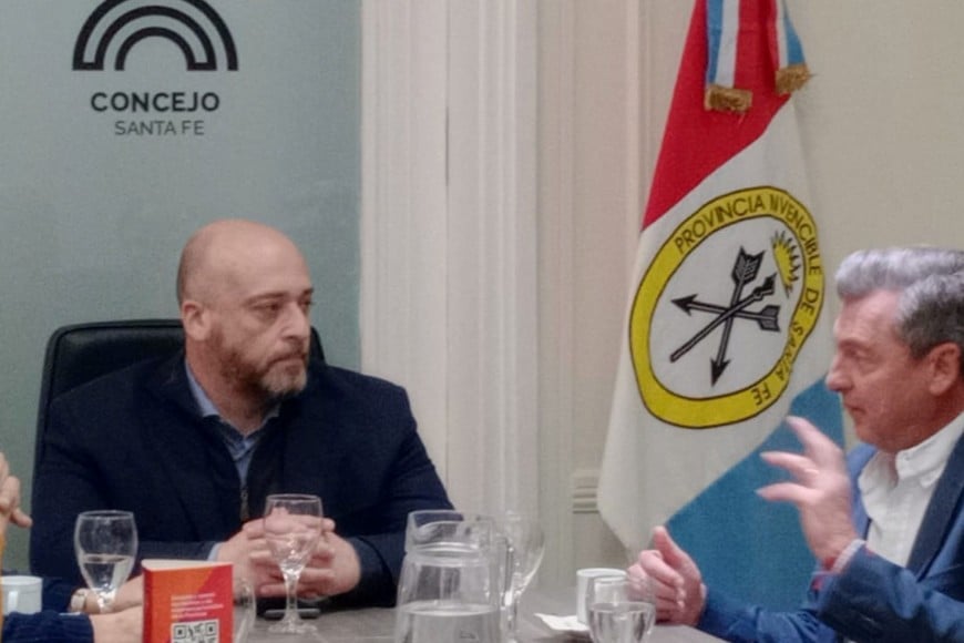 Basiley Ferrara en el Concejo.