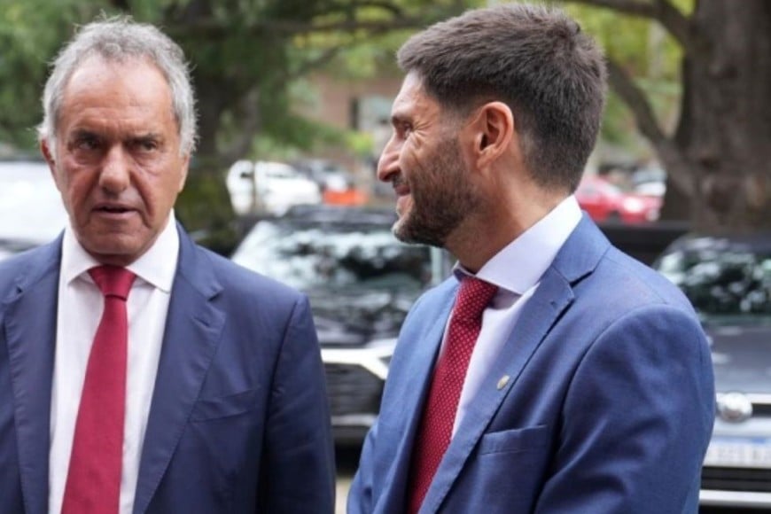Daniel Scioli estará acompañado por el gobernador Maximiliano Pullaro