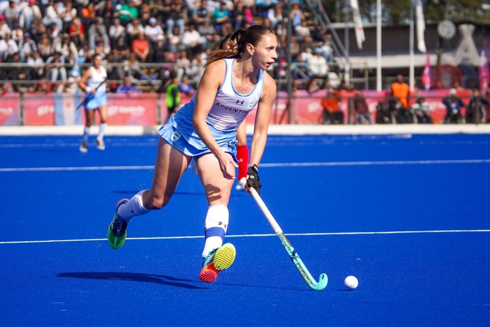 En fotos: Las Leonas vs Chile por el oro de los Juegos Suramericanos.