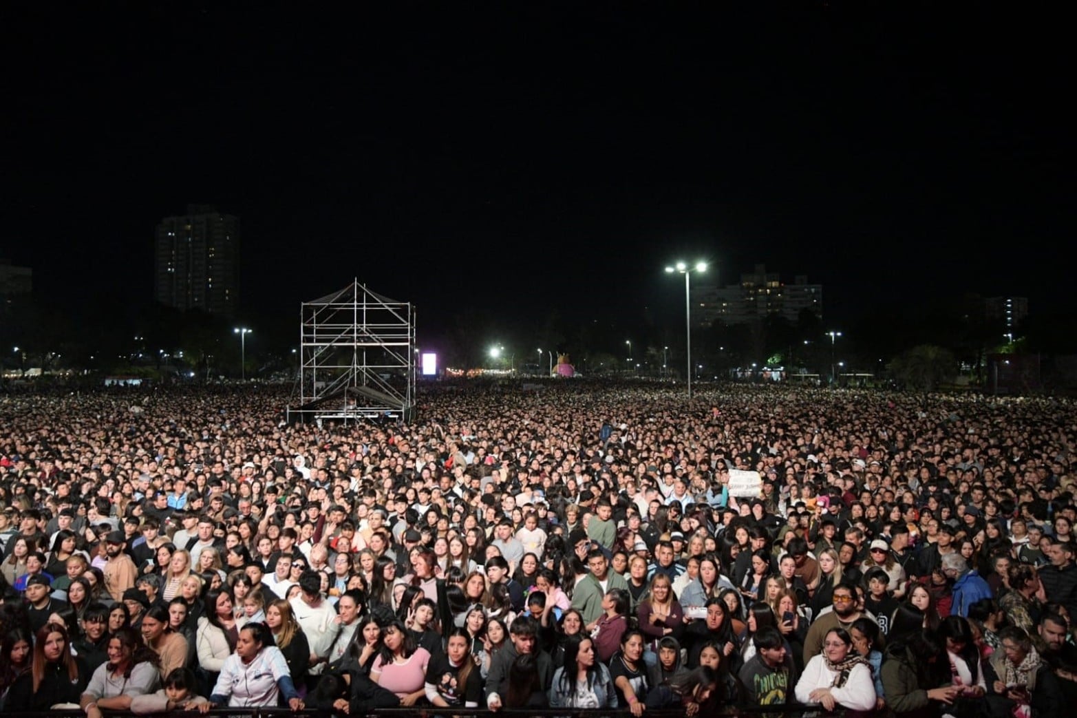 El Fan Fest de los Juegos Suramericanos este miércoles en la ciudad de Santa Fe.
