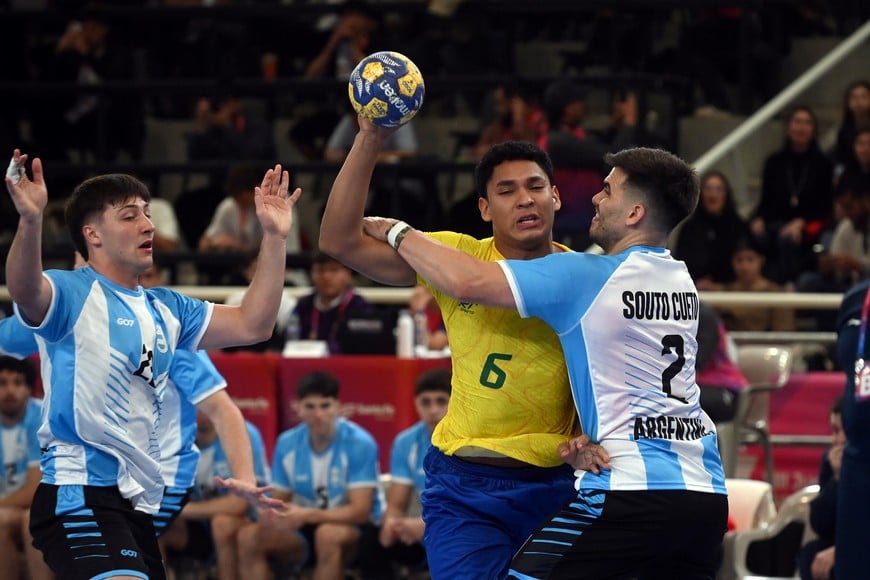 Handball masculino: Argentina vs. Brasil -JJSS2026