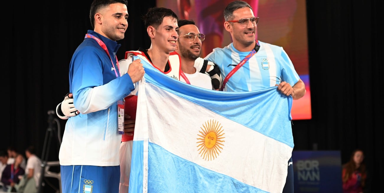 José Acuña logró la medalla de oro en Taekwondo en los Juegos Suramericanos Santa Fe 2026