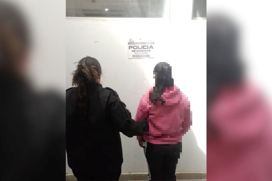 La joven fue aprehendida y puesta a disposición de la Justicia. Foto: El Litoral