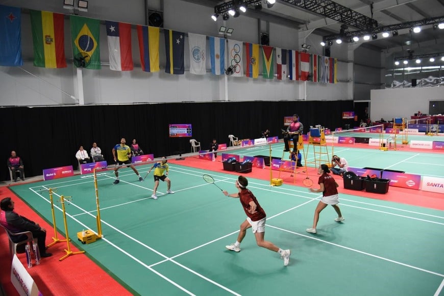 El bádminton es una de las disciplinas de los Juegos Suramericanos.