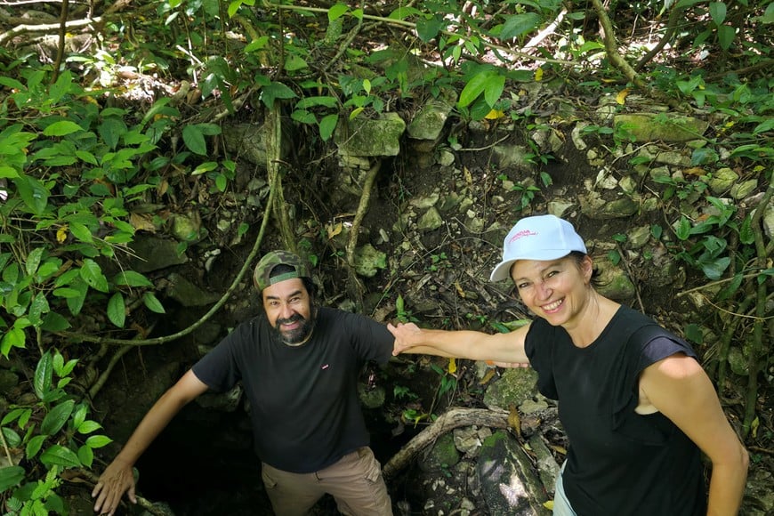 En la selva Lacandona, Chiapas, México. Gentileza.