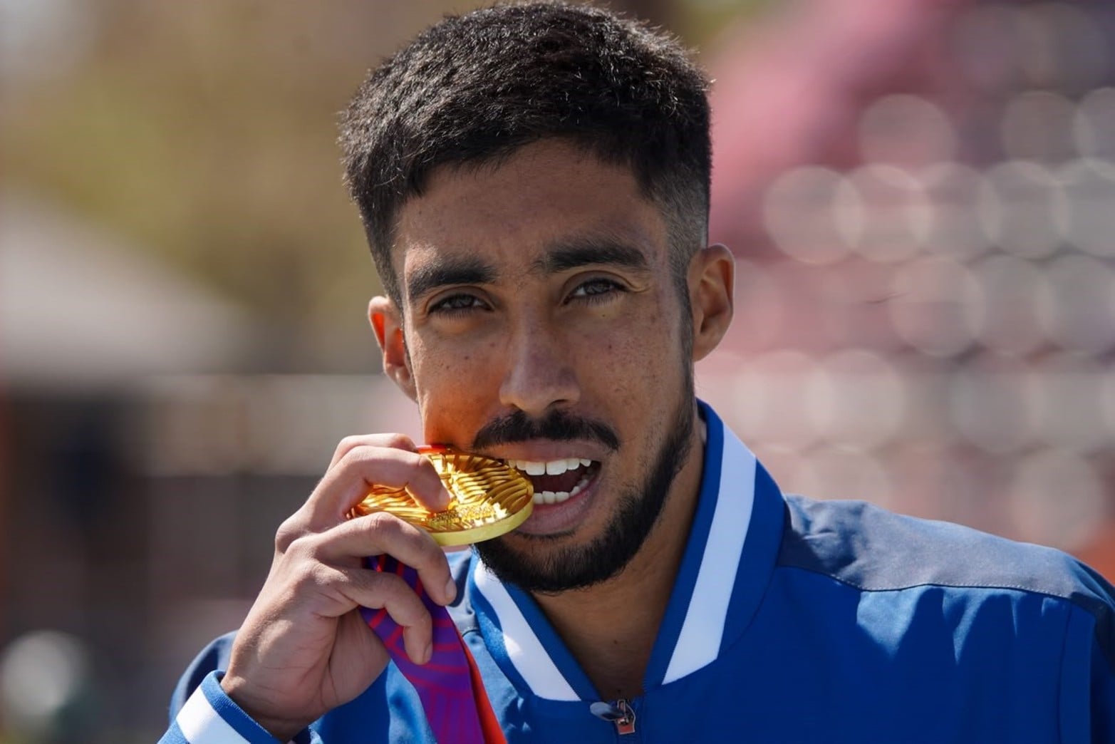 Final de los 1.500 metros masculinos de los Juegos Suramericanos Santa Fe 2026