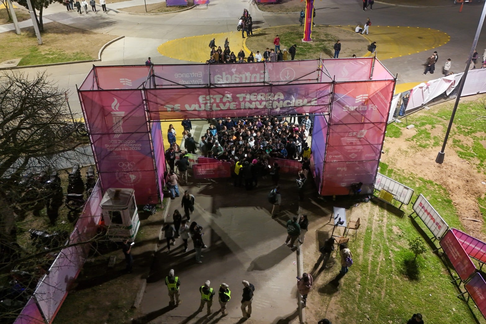 Fan Fest de los Juegos Suramericanos "explotado" este miércoles en Santa Fe