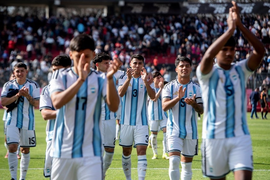 Los pibes argentinos aseguraron su medalla. Crédito: Juegos Suramericanos