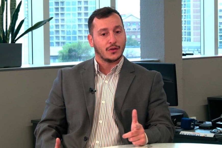 Rodrigo Garibay, dirigente de CRAI.