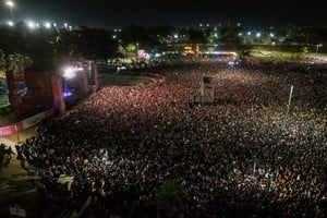 Fan Fest de los Juegos Suramericanos "explotado" este miércoles en Santa Fe