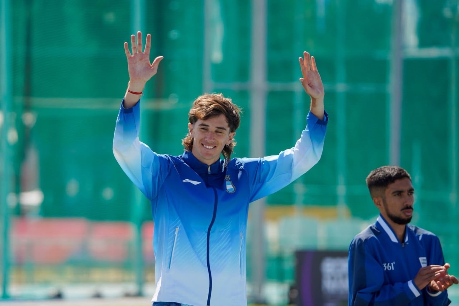 Final de los 1.500 metros masculinos de los Juegos Suramericanos Santa Fe 2026