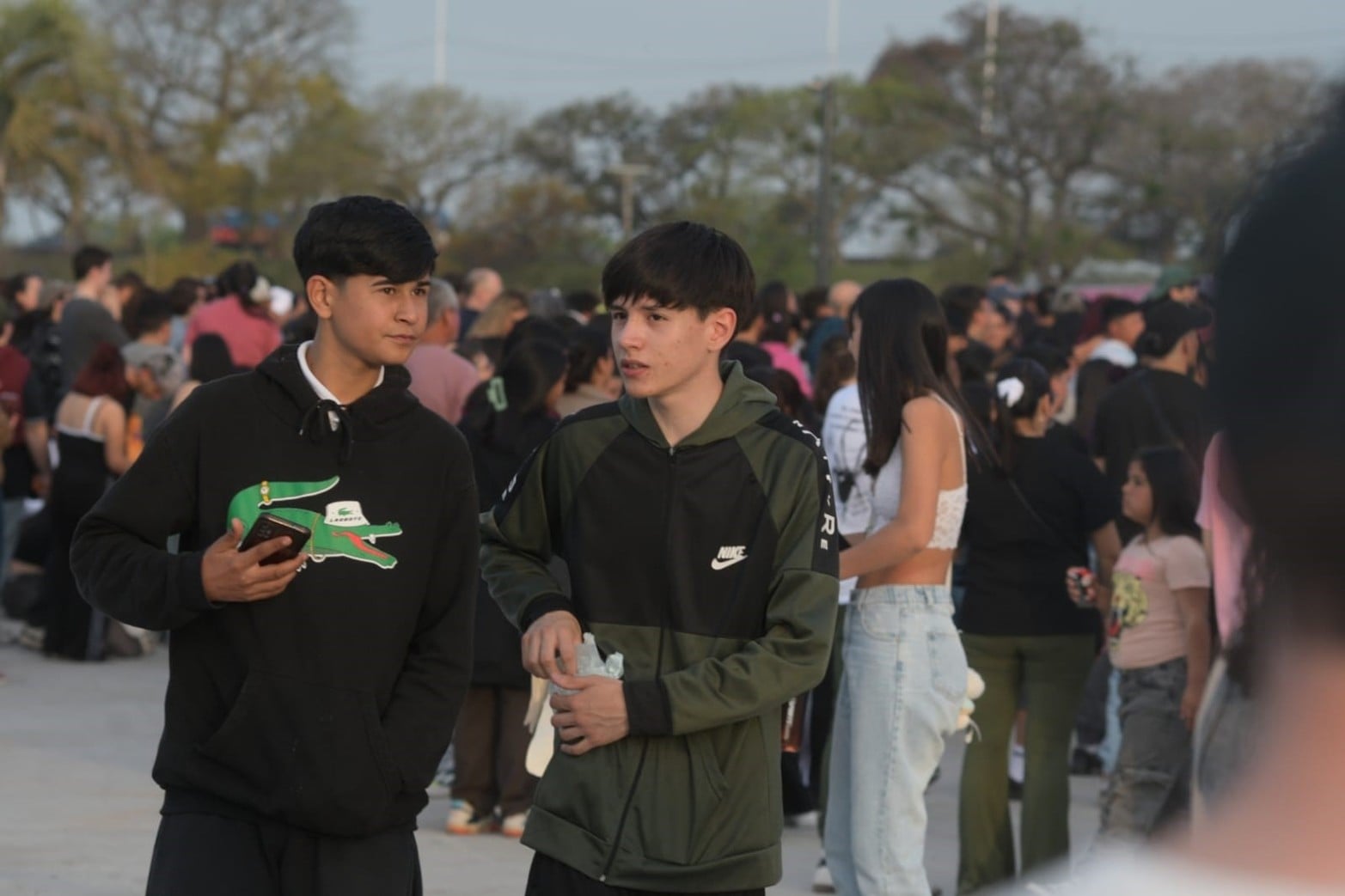 El Fan Fest jornada 13 de los Juegos Suramericanos en Santa Fe.