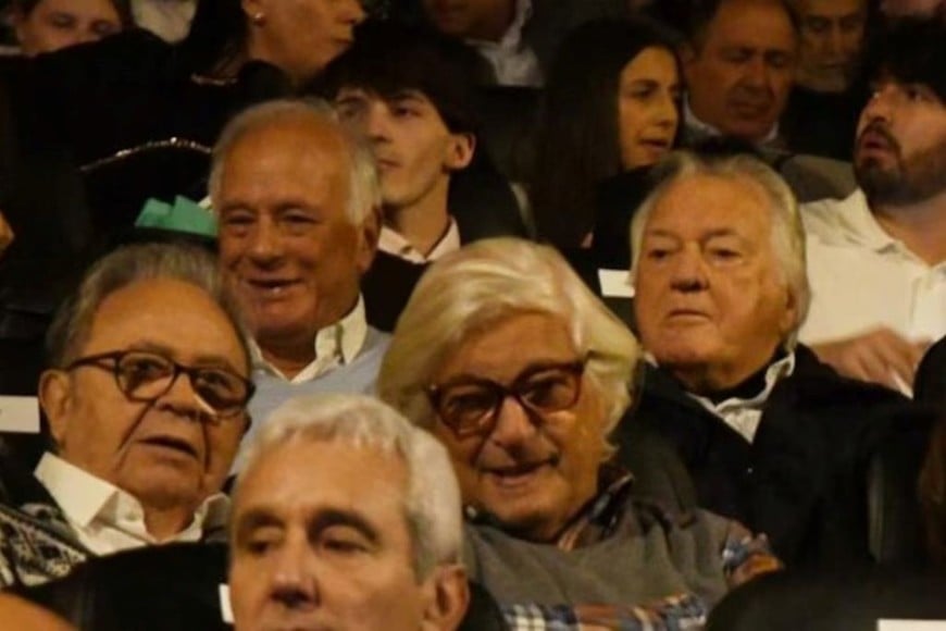 Compartiendo la avant première junto a Enrique “Coti” Nosiglia.