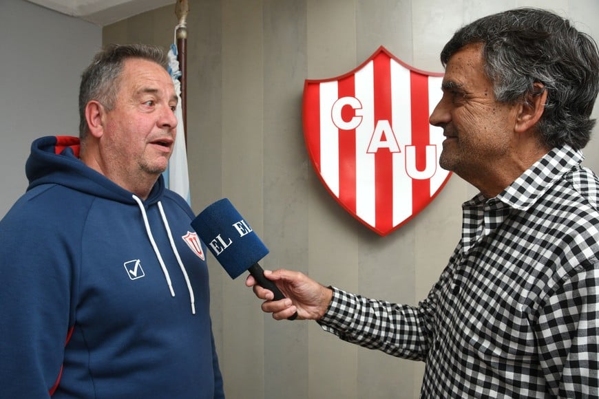 Alejandro Trionfini, entrenador del plantel de reserva tatengue.