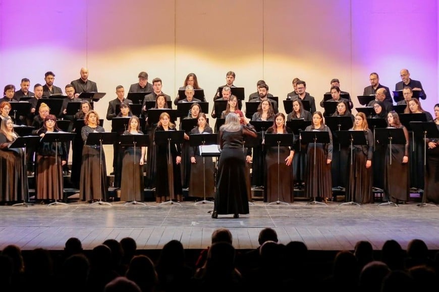 Coro Polifónico Provincial. Foto: Gentileza producción